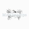 Little bird rubber stamp MAKIstamps