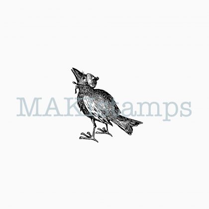 bird rubber stamp MAKIstamps