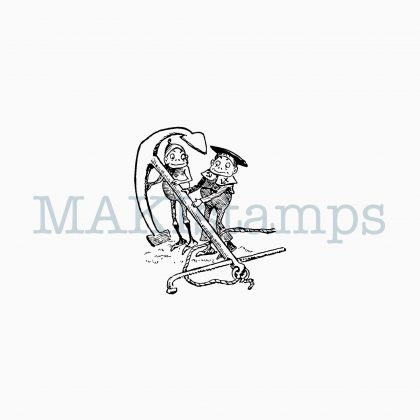 Brownie Sailor rubber stamp MAKIstamps