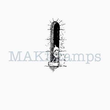 Rubber art stamps Brownies MAKIstamps