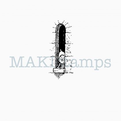 Rubber art stamps Brownies MAKIstamps