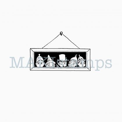 Brownies rubber stamps MAKIstamps
