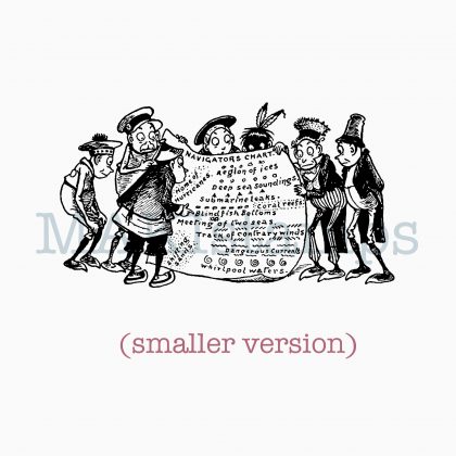 Navigation rubber stamp Brownies