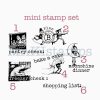 Planner rubber stamps Brownies journaling stamps MAKIstamps
