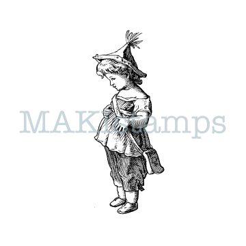 rubber art stamp MAKIstamps