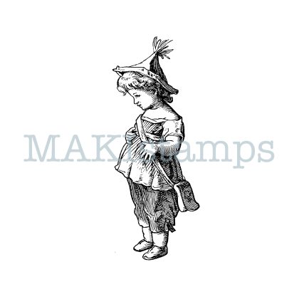 rubber art stamp MAKIstamps