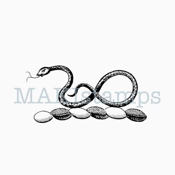 snake rubber stamp medieval heraldry stamps MAKIstamps