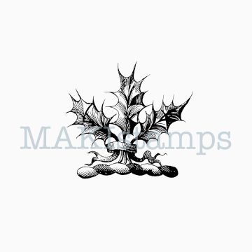 medieval rubber art stamp Ivy MAKIstamps