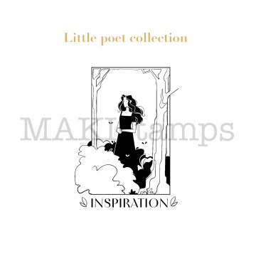 rubber stamp poetry collection 