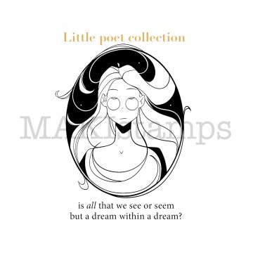 rubber stamps poetry collection MAKIstamps