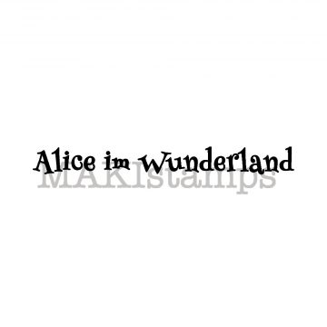 title quote stamp Alice