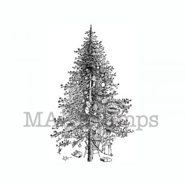 Christmas Rubber stamp makistamps
