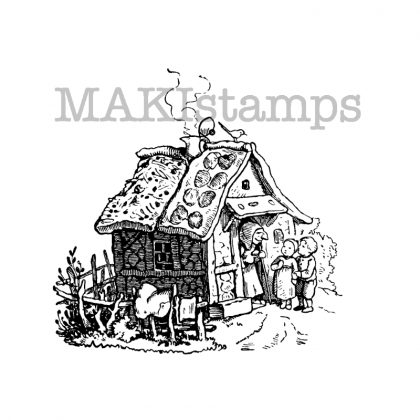 Craft rubber art stamp