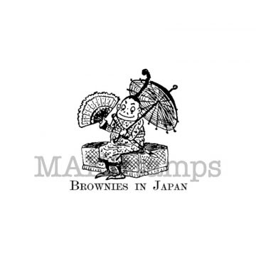 Japan Stempel / Brownies in Japan (140513)