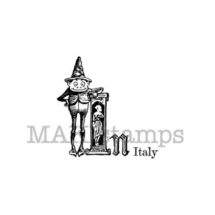 Reise Stempel / Brownie in Italien (140520)