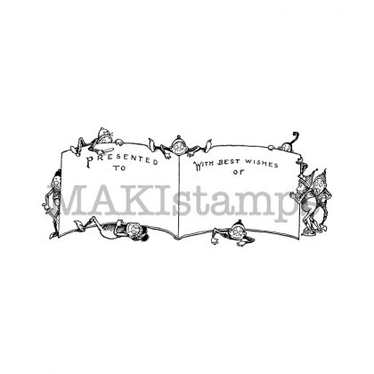 christmas rubber stamp makistamps