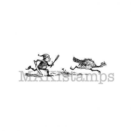 Brownies Erntedank Stempel / Thanksgiving Stempel / Truthahn Stempel (140603)