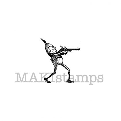 funny rubber stamp colt