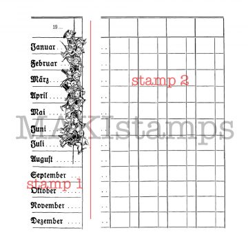 Funny christmas rubber stamp german Christmas stamp Vintage Christmas text stamp unmounted or cling stamp option 160203