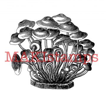 vintage rubber stamp MAKIstamps 