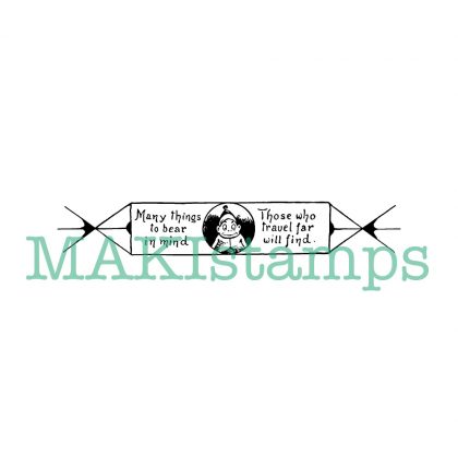 vintage rubber stamp makistamps