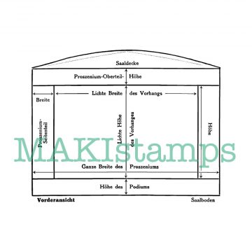 vintage rubber stamp makistamps
