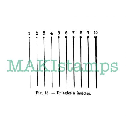 Background stamp needles MAKIstamps
