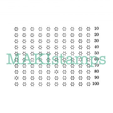 border Rubber stamp