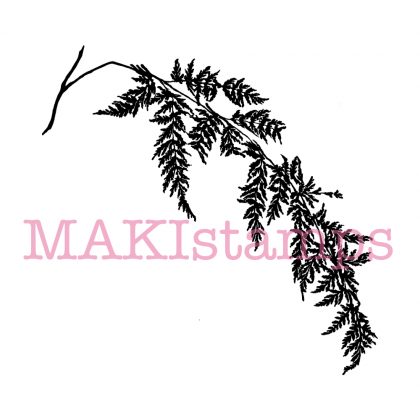 fern rubber stamp MAKIstamps