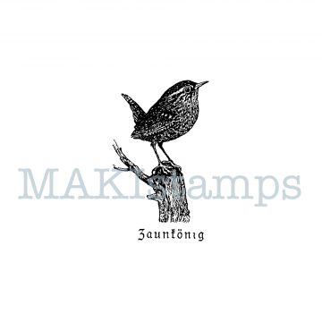 little bird stamp wren MAKIstamps
