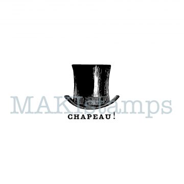 top hat rubber stamps MAKIstamps