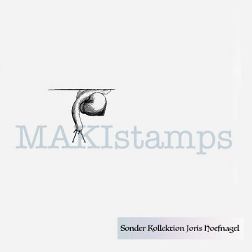 Schnecken Stempel nach Vorlagen von Joris Hoefnagel MAKIstamps Sonderkollektion