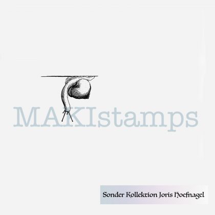 Schnecken Stempel nach Vorlagen von Joris Hoefnagel MAKIstamps Sonderkollektion