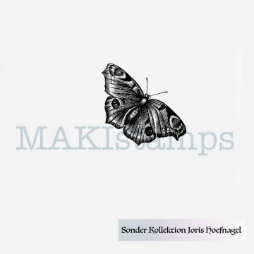Rubber stamp butterfly MAKIstamps special edition