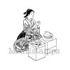 Stempel Geisha