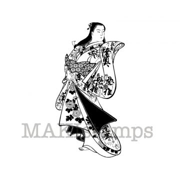 Craft rubber art stamp