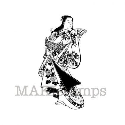 Craft rubber art stamp